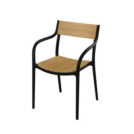 Cadeira Madison Wood Black Vondom
