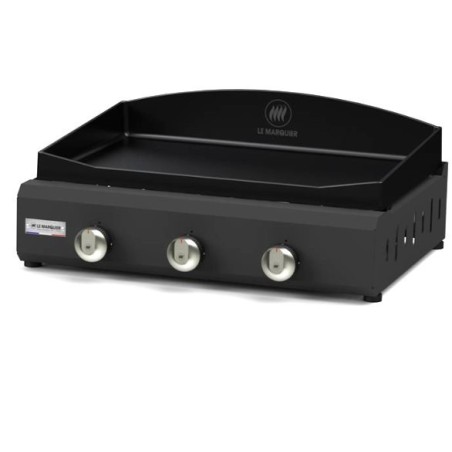 Plancha Amalia 360 noire à gaz Le Marquier