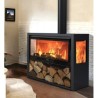 Panadero Estufa de leña Chopin 3V EcoDesign 8.2 kW