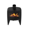 Estufa de Leña de Hierro Fundido Paul Haut Supra 10kW