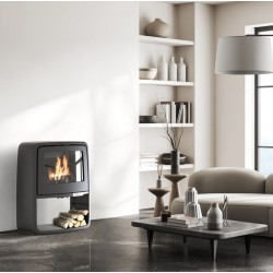 Fogão a lenha de ferro fundido Paul Bûcher Supra 10kW