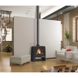 Poêle à bois en fonte Paul Supra 10kW