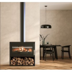 Poêle à bois Larry Bûcher Supra 8.5kW