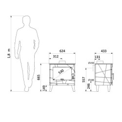 Stina Wood Stove 7.3kW