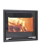 Wood-burning fireplace inserts