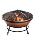 Outdoor wood heating